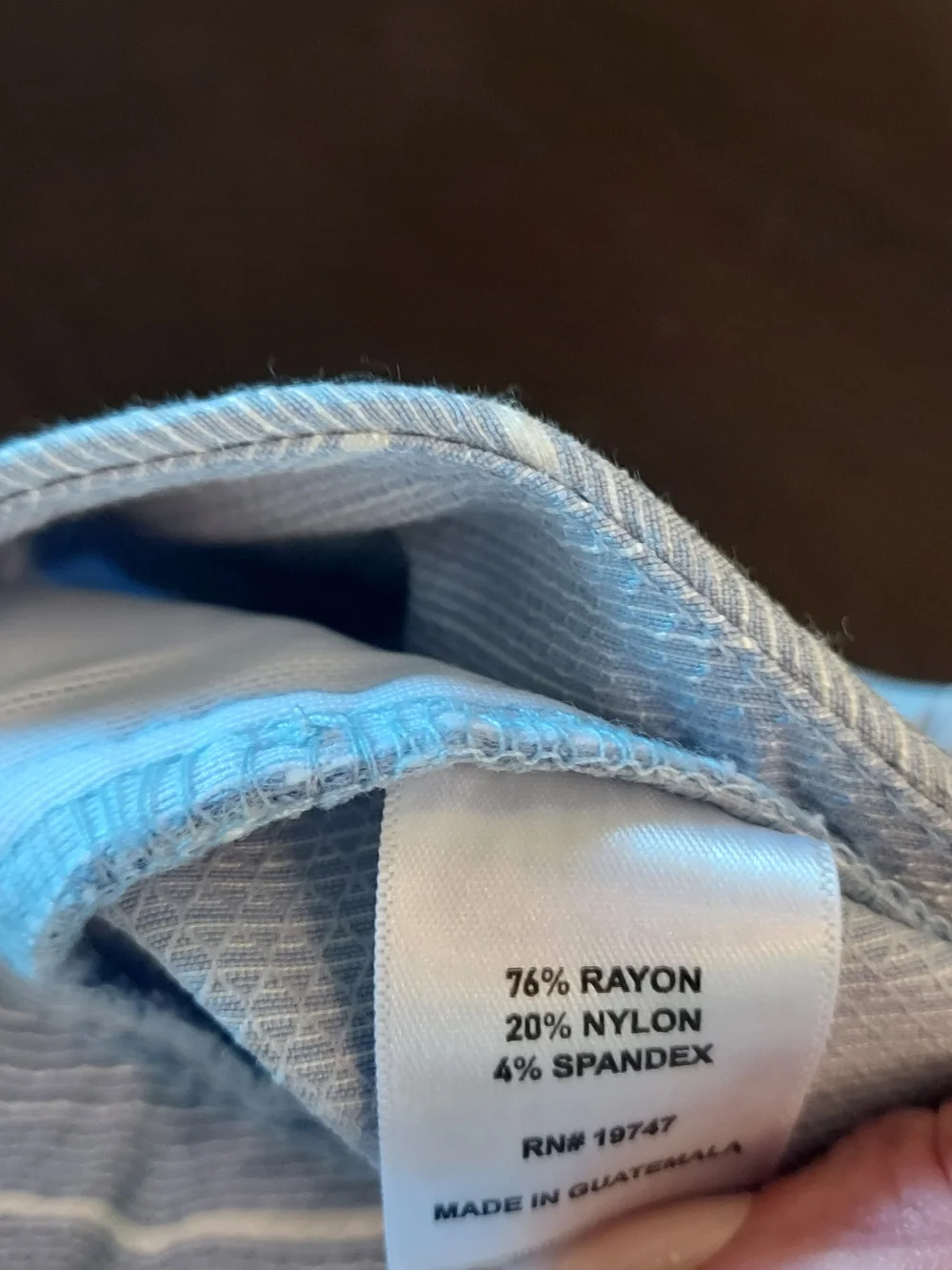 Claiborne Light Blue Pinstripe Wide-Leg Pants - Picture 10 of 13